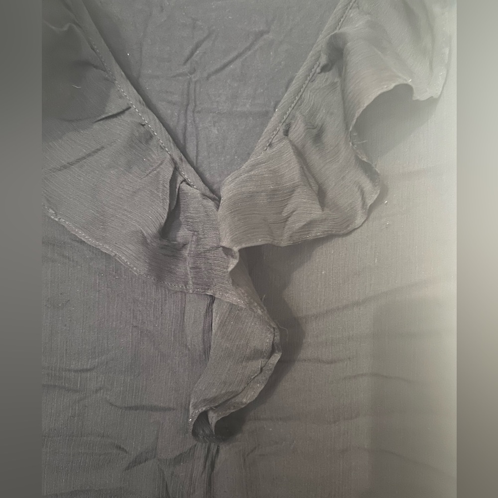 NY&Co Front Ruffle Blouse - Picture 2 of 5